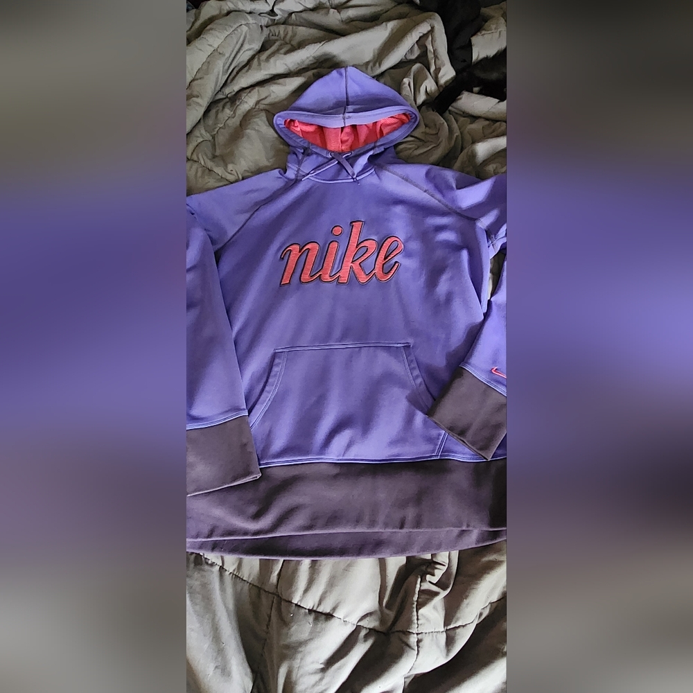 Nike sweatshirt purple/pink xl hoodie
